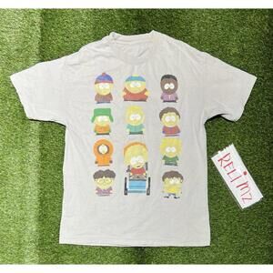 Vintage South Park Shirt XL 2011 Eric Cartman Full Cast Y2K Tee